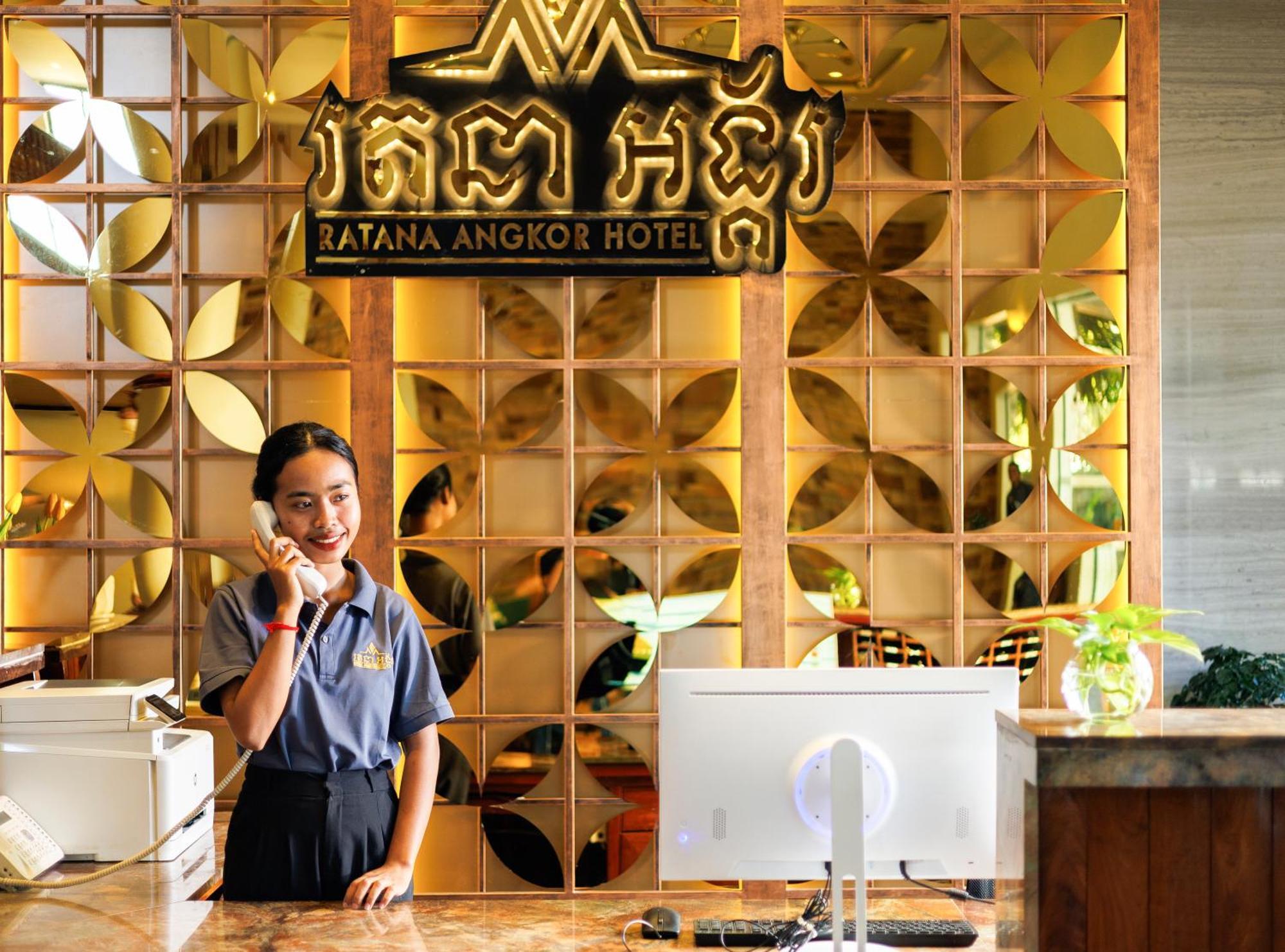 Ratana Angkor Hotel Siem Reap Esterno foto